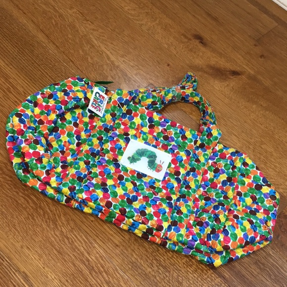 Quilted Koala Handbags - Eric Carle quilted duffle bag diaper bag